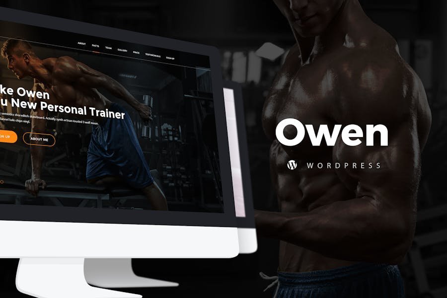 Owen - Personal Trainer WordPress Theme 1 Owen - Personal Trainer WordPress Theme