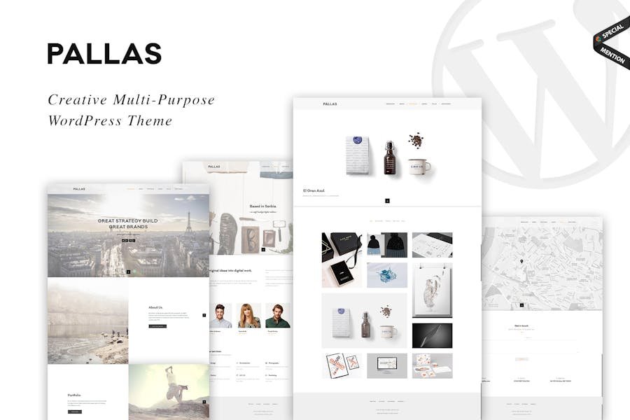 Pallas - Creative Multi-Purpose WordPress Theme 1 Pallas - Creative Multi-Purpose WordPress Theme