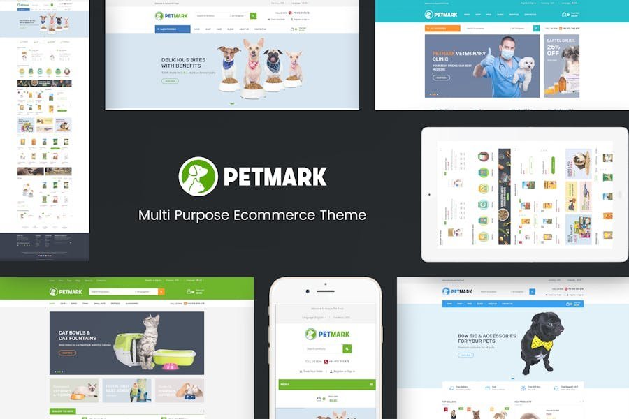 PetMark - Responsive WooCommerce WordPress Theme 1 PetMark - Responsive WooCommerce WordPress Theme