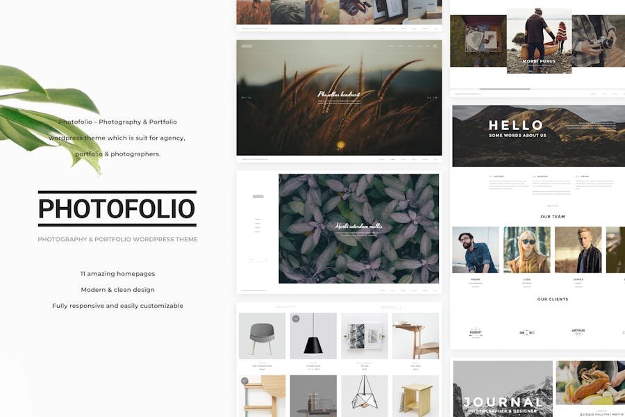 Photofolio - Photography WordPress Theme 1 Photofolio - Photography WordPress Theme