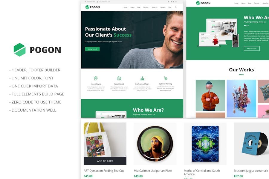 Pogon - Business and Finance Corporate Theme 1 Pogon - Business and Finance Corporate Theme