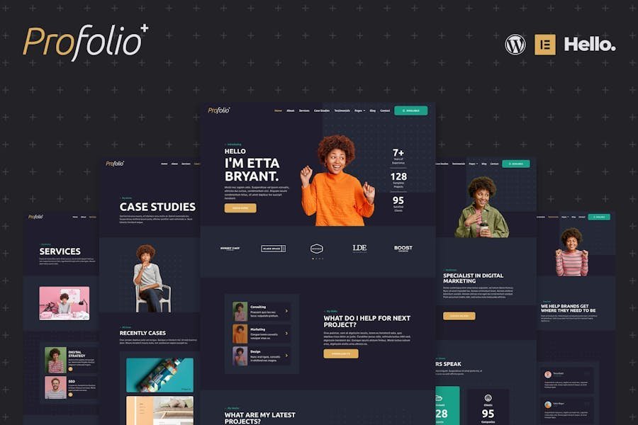 Profolio - CV Resume Portfolio Elementor Template Kit 1 Profolio - CV Resume Portfolio Elementor Template Kit