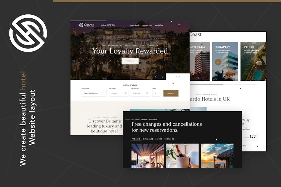 Quardo Deluxe Hotels WordPress Theme 1 Quardo Deluxe Hotels WordPress Theme