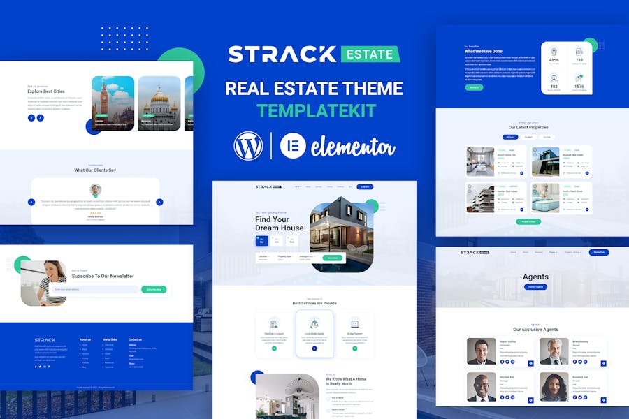 STRACK Estate - Realty Elementor Template Kit 1 STRACK Estate - Realty Elementor Template Kit