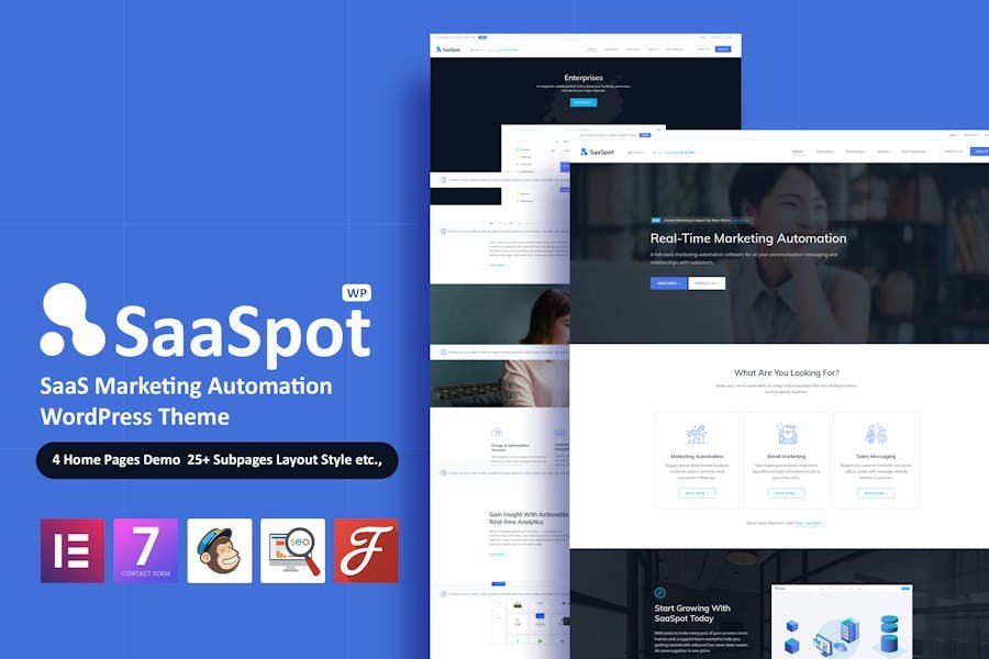 SaaSpot - SaaS Marketing Automation Theme 1 SaaSpot - SaaS Marketing Automation Theme