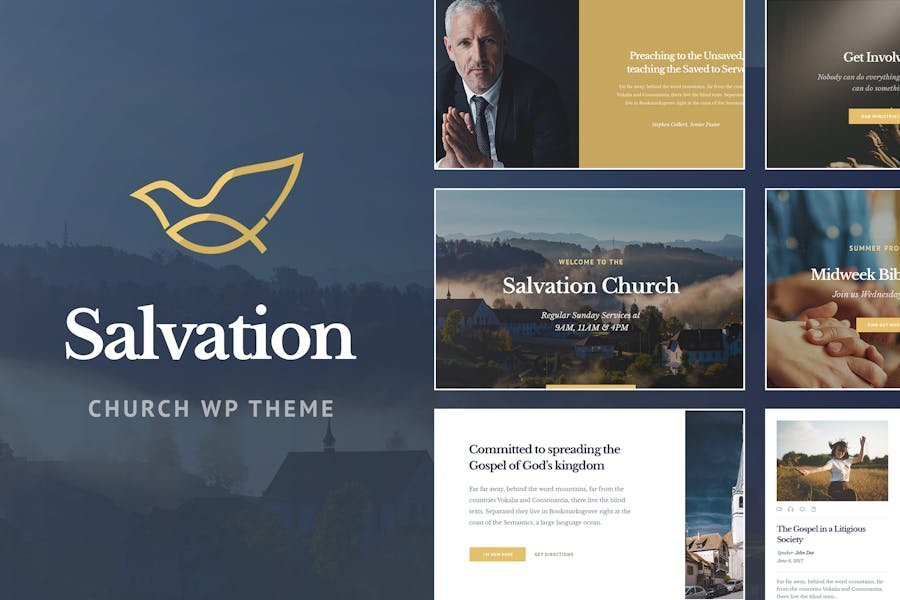 Salvation - Church & Religion WP Theme 1 Salvation - Church & Religion WP Theme