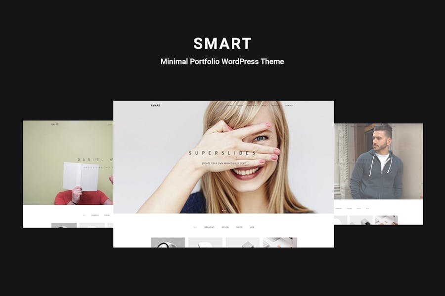 Smart - Minimal Portfolio WordPress Theme 1 Smart - Minimal Portfolio WordPress Theme