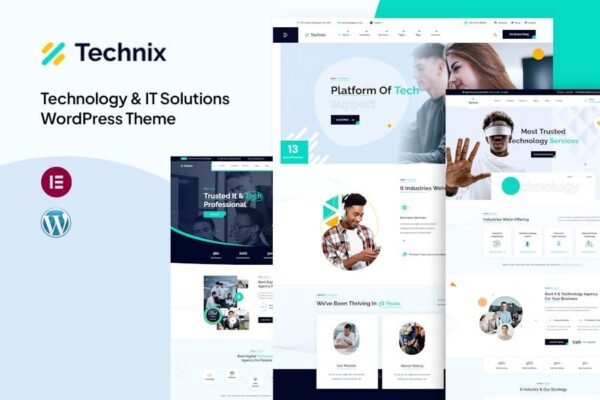 Technix - Technology & IT Solutions WP Theme