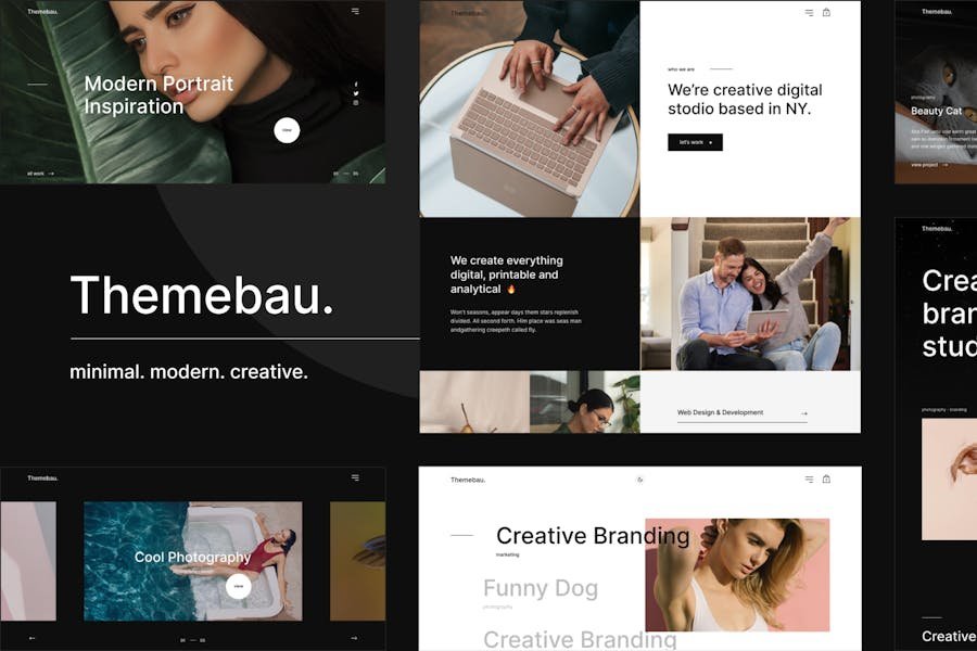 Themebau – Minimal Portfolio & Agency WordPress Th 1 Themebau – Minimal Portfolio & Agency WordPress Th