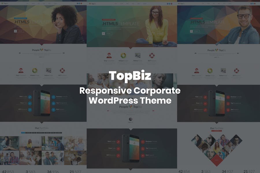 TopBiz - Responsive Corporate WordPress Theme 1 TopBiz - Responsive Corporate WordPress Theme