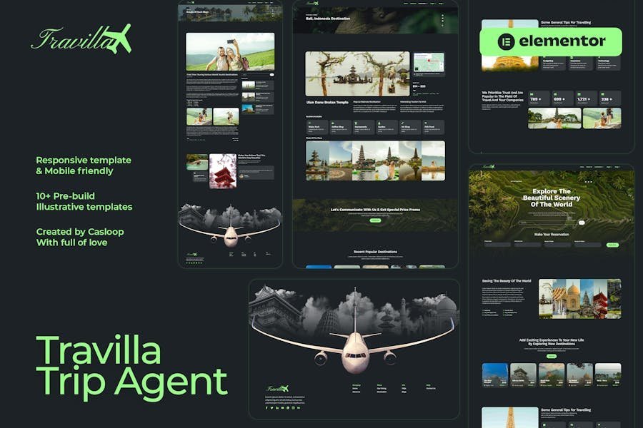 Travilla - Travel & Accommodation Elementor Template Kit 1 Travilla - Travel & Accommodation Elementor Template Kit