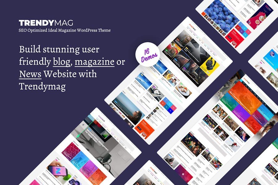 TrendyMag - WordPress News Magazine & Blog Theme 1 TrendyMag - WordPress News Magazine & Blog Theme