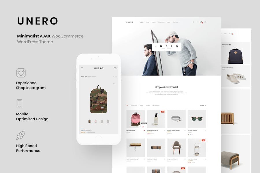 Unero - Minimalist WooCommerce WordPress Theme 1 Unero - Minimalist WooCommerce WordPress Theme