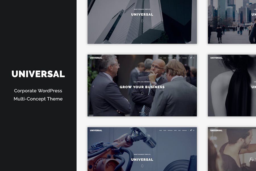 Universal - Corporate WordPress Multi-Concept Them 1 Universal - Corporate WordPress Multi-Concept Them