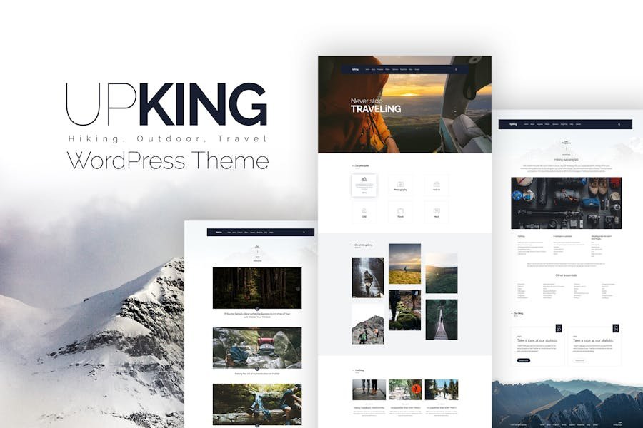 Upking - Hiking Club WordPress Theme 1 Upking - Hiking Club WordPress Theme