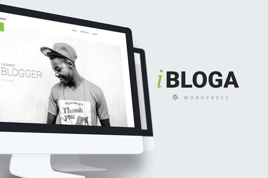 iBloga — Clean and Minimal Blog WordPress Theme 1 iBloga — Clean and Minimal Blog WordPress Theme