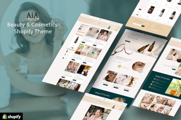 AIA - Beauty Cosmetics Shop Shopify Theme