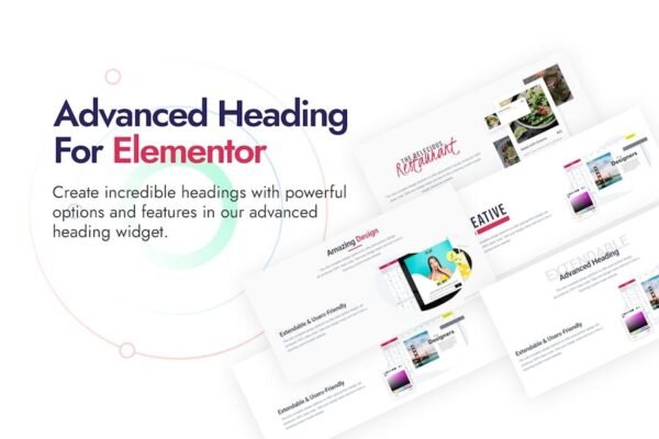Advanced Heading and Animated Text for Elementor