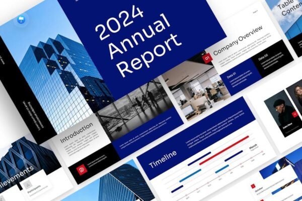 Annual Report Keynote Template