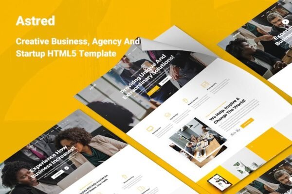 Astred - Modern Multi-Purpose HTML Template