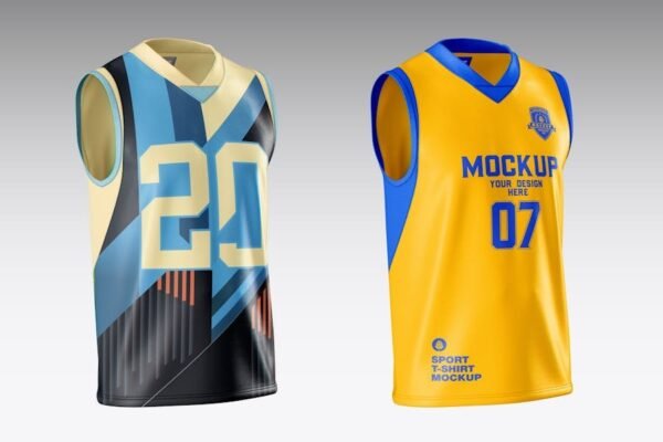 Basketball Jersey Mockup