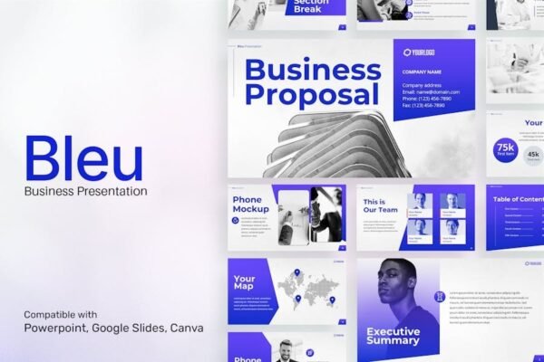 Bleu - Business Presentation