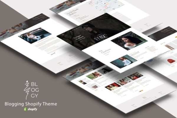 Bloggy - Blog Shop Shopify Theme