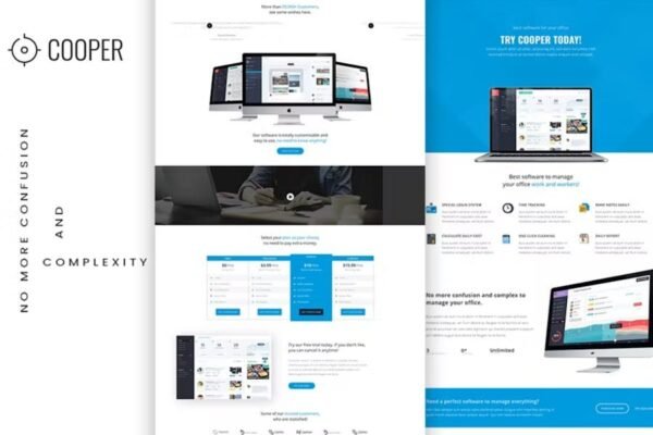 COOPER  MultiPurpose HTML Template