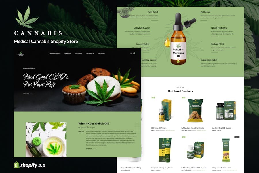 Cannbiz - Medical Cannabis Shopify Store 1 Cannbiz - Medical Cannabis Shopify Store