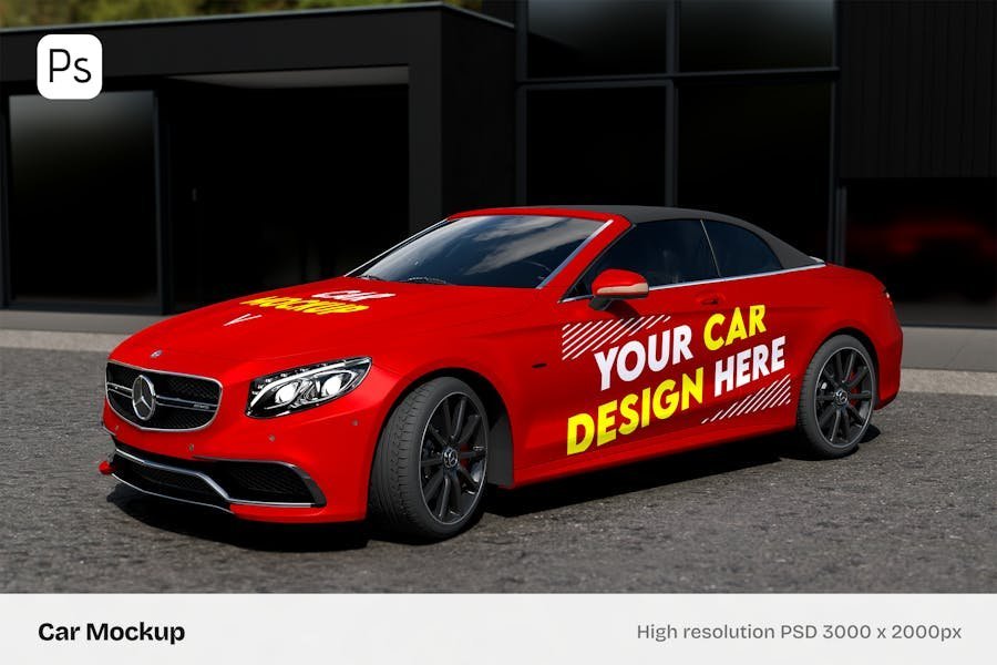 Car Mockup 1 Car Mockup