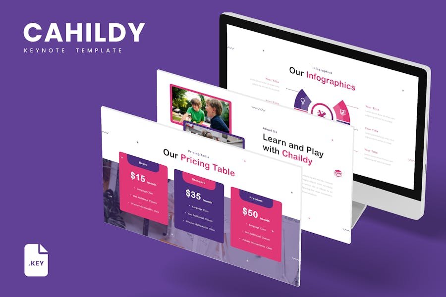 Chaildy – Kids Academy Keynote Template 1 Chaildy – Kids Academy Keynote Template
