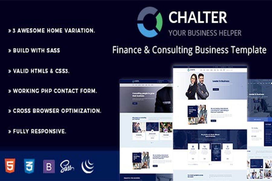 Chalter - Consulting & Business Template 1 Chalter - Consulting & Business Template