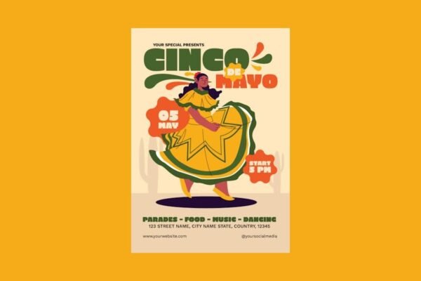 Cinco De Mayo Flyer