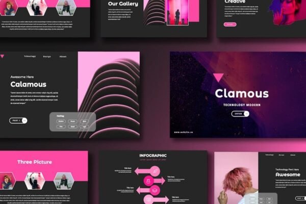 Clamous Multipurpose Keynote Template