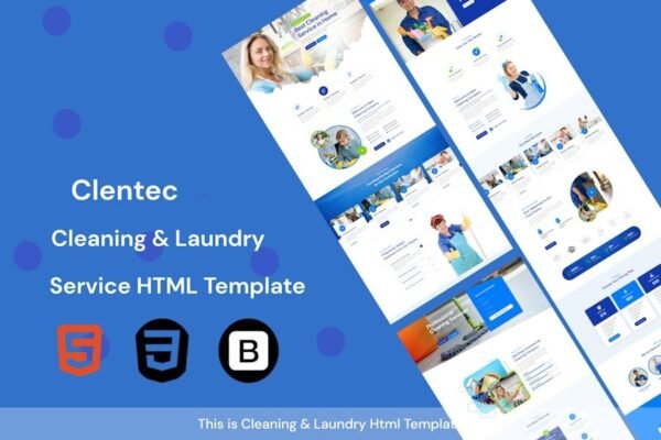 Clentac - Cleaning Services Html Template