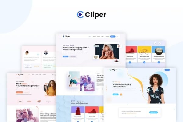 Cliper - Image Editing Agency HTML Template