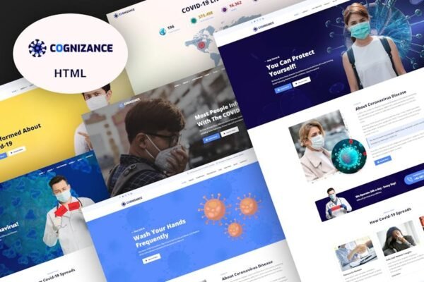 Cognizance - Medical Health & COVID-19 Template