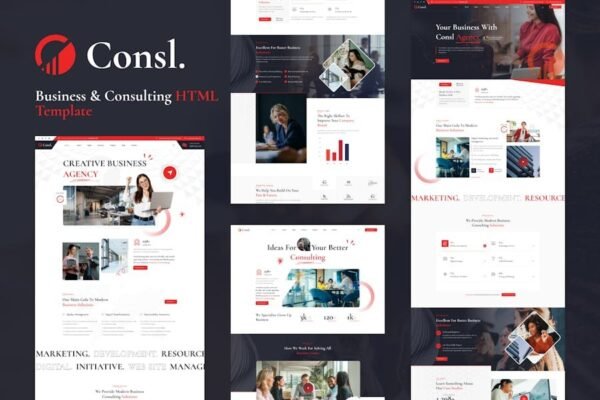 Consl - Consulting Business HTML5 Template