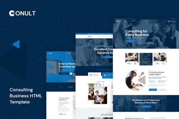 Conult - Consulting Business HTML Template