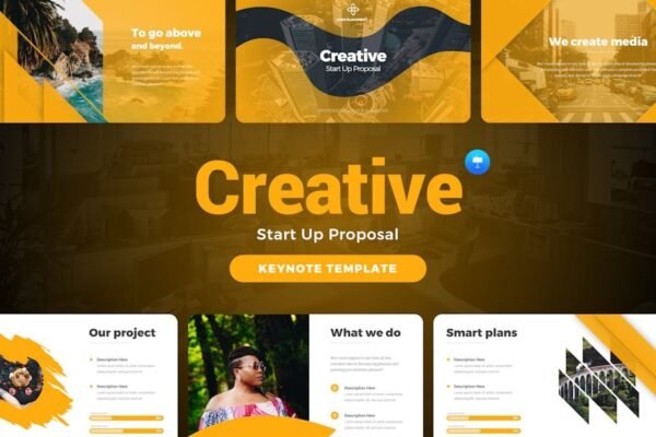 Creative Start Up Proposal Infographics