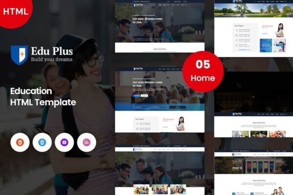 Edu Plus - Education Template