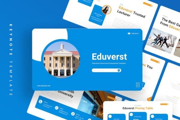 Eduverst - Education University Keynote Template