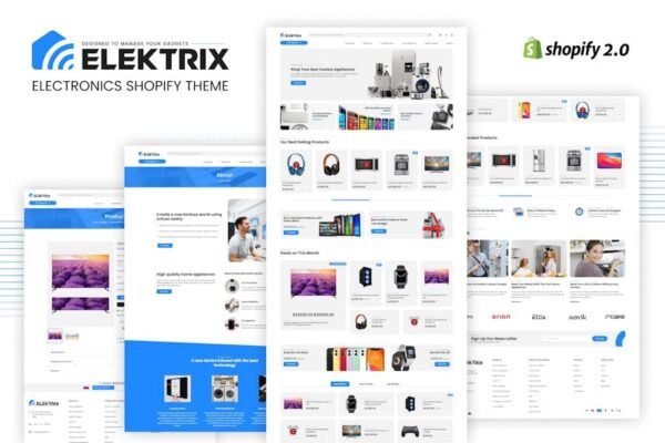 Elektrix - Electronics Shopify Theme