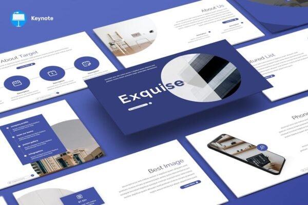 Exquise - Keynote Template