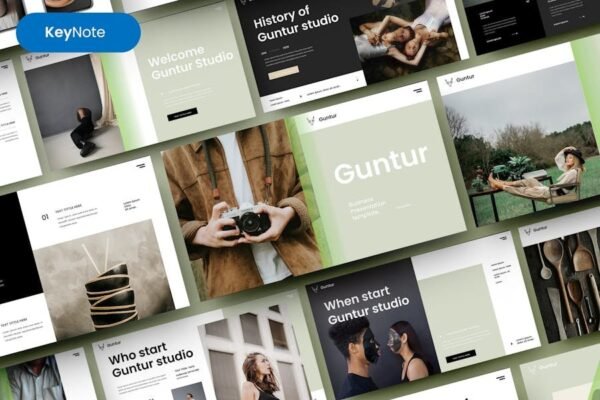 Guntur – Business Keynote Template