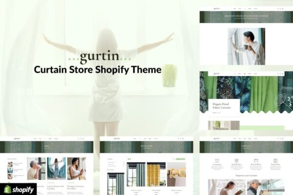 Gurtin - Windows Curtains & Blinds Store Shopify