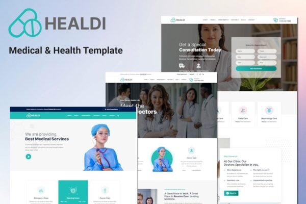 Healdi - Medical & Health Template