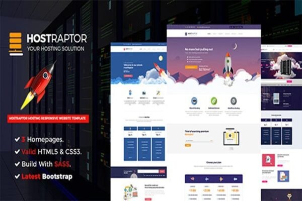 Host Raptor - Hosting Domain Template