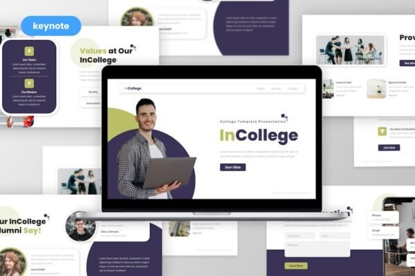 InCollege - College Keynote Template