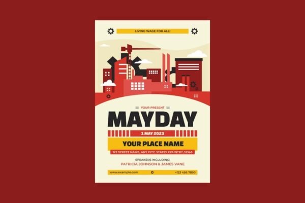 International Workers Day Flyer